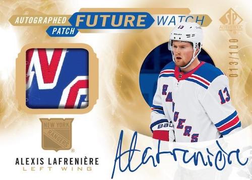2020-21-SP-Authentic-Hockey-Cards-Autographed-Future-Watch-Rookies-Alexis-Lafreniere-RC-RPA-auto-new